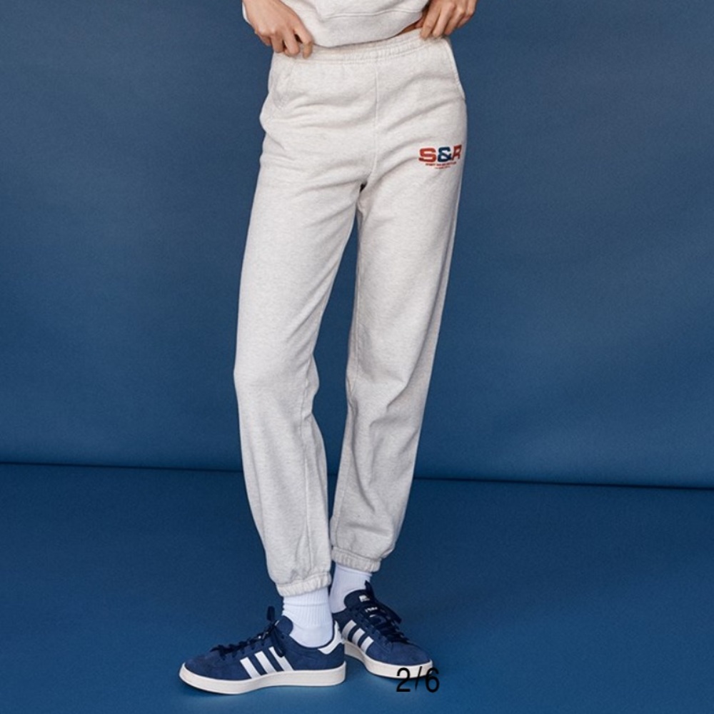 Sporty & Rich Grey 'Health Club' Sweatpants